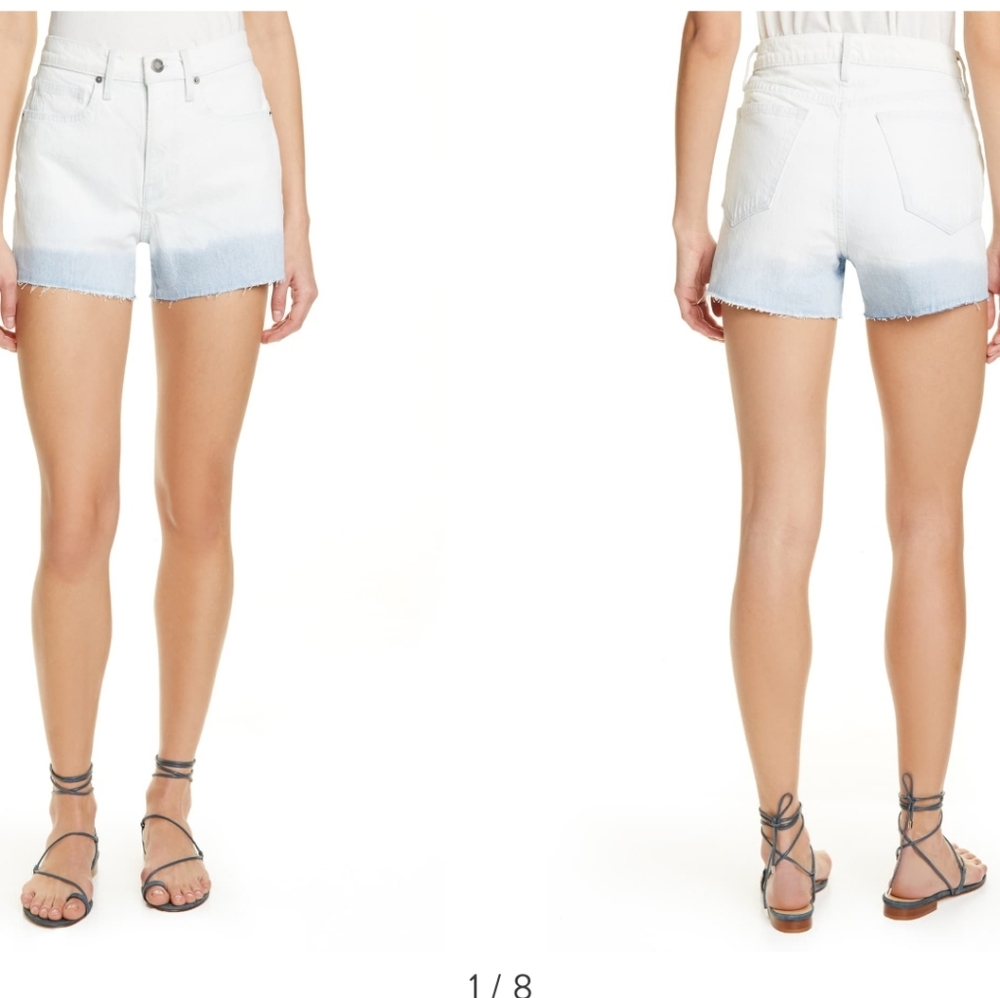 Frame Denim Le Brigette Streamside shorts nwot
